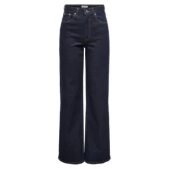 OnlyOnljuicy Hw Wide Rinse Dnm Mas763 Noos bleu denim en coton Sloan