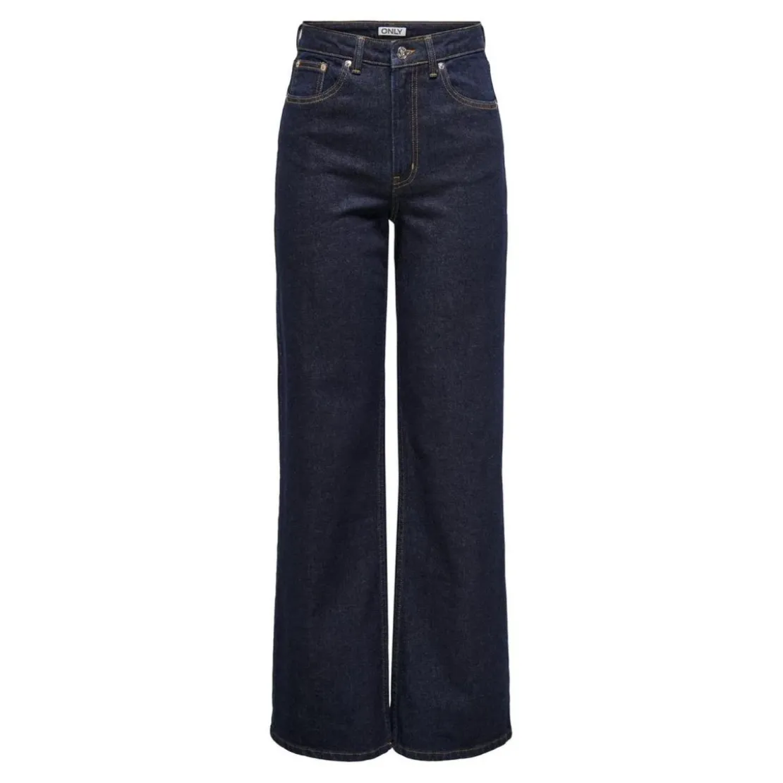 OnlyOnljuicy Hw Wide Rinse Dnm Mas763 Noos bleu denim en coton Sloan