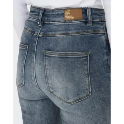 OnlyOnlmila Hw Flared Dnm Bj139 Noos bleu denim en coton Isa