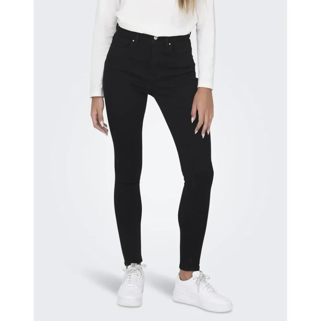 OnlyOnlmila Hw Sk Ank Dnm Bj380 Noos noir en coton Zola