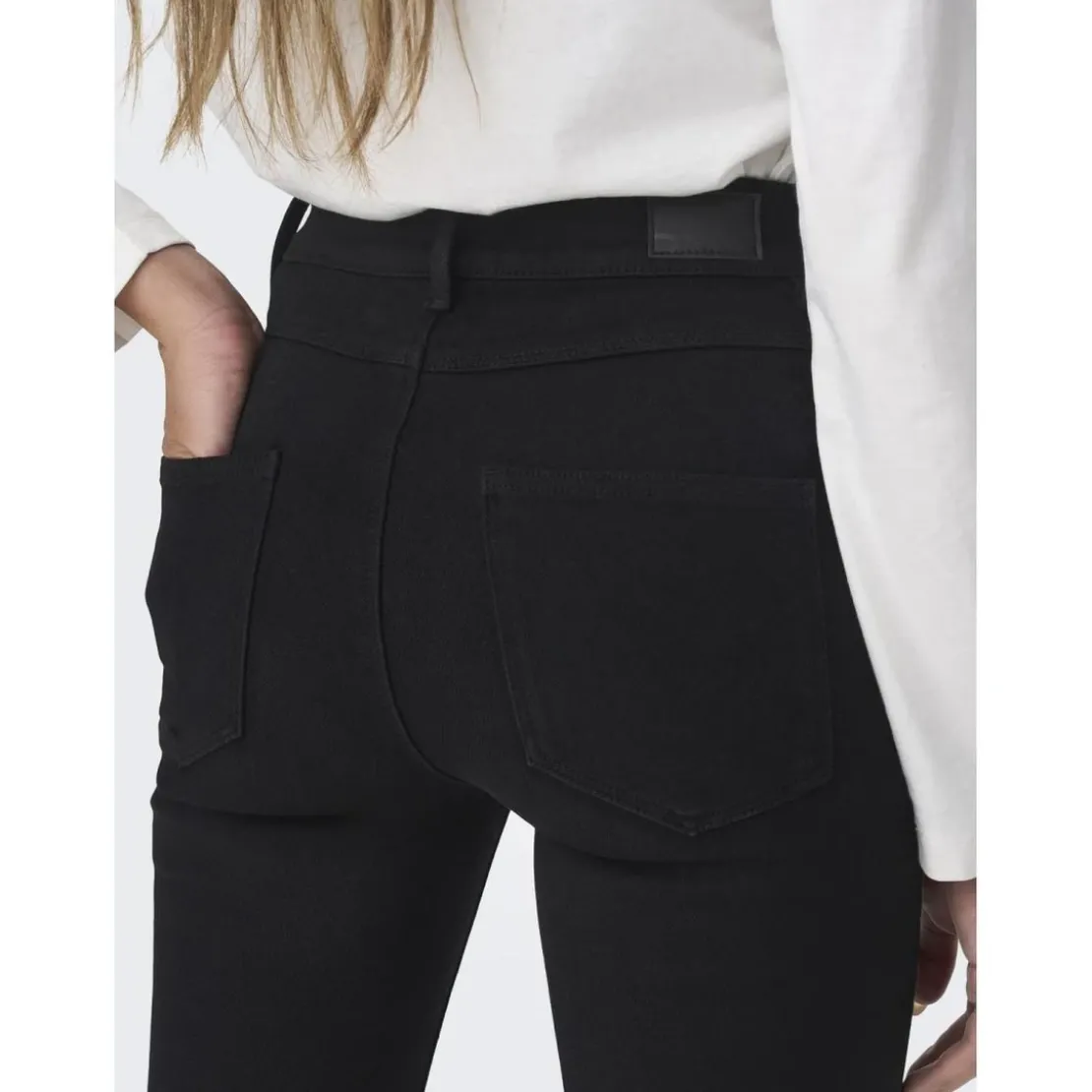 OnlyOnlmila Hw Sk Ank Dnm Bj380 Noos noir en coton Zola