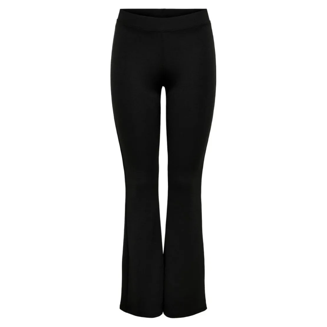 OnlyPantalon à jambe large Taille élastiquée noir Lara