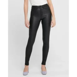 OnlyPantalon - Skinny Fit noir en viscose Queen