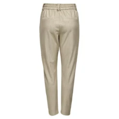 OnlyPantalon taille classique beige en viscose Yael