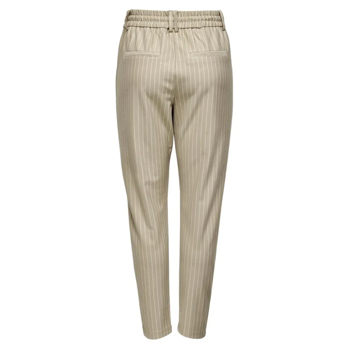 OnlyPantalon taille classique beige en viscose Yael