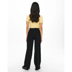 OnlyPantalon Taille élastiquée noir