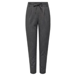 OnlyPantalon taille moyenne gris foncé Zoé