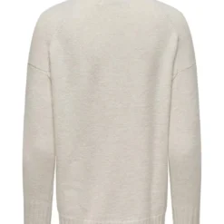 OnlyPull col roulé manches longues Gabriel gris clair Tess