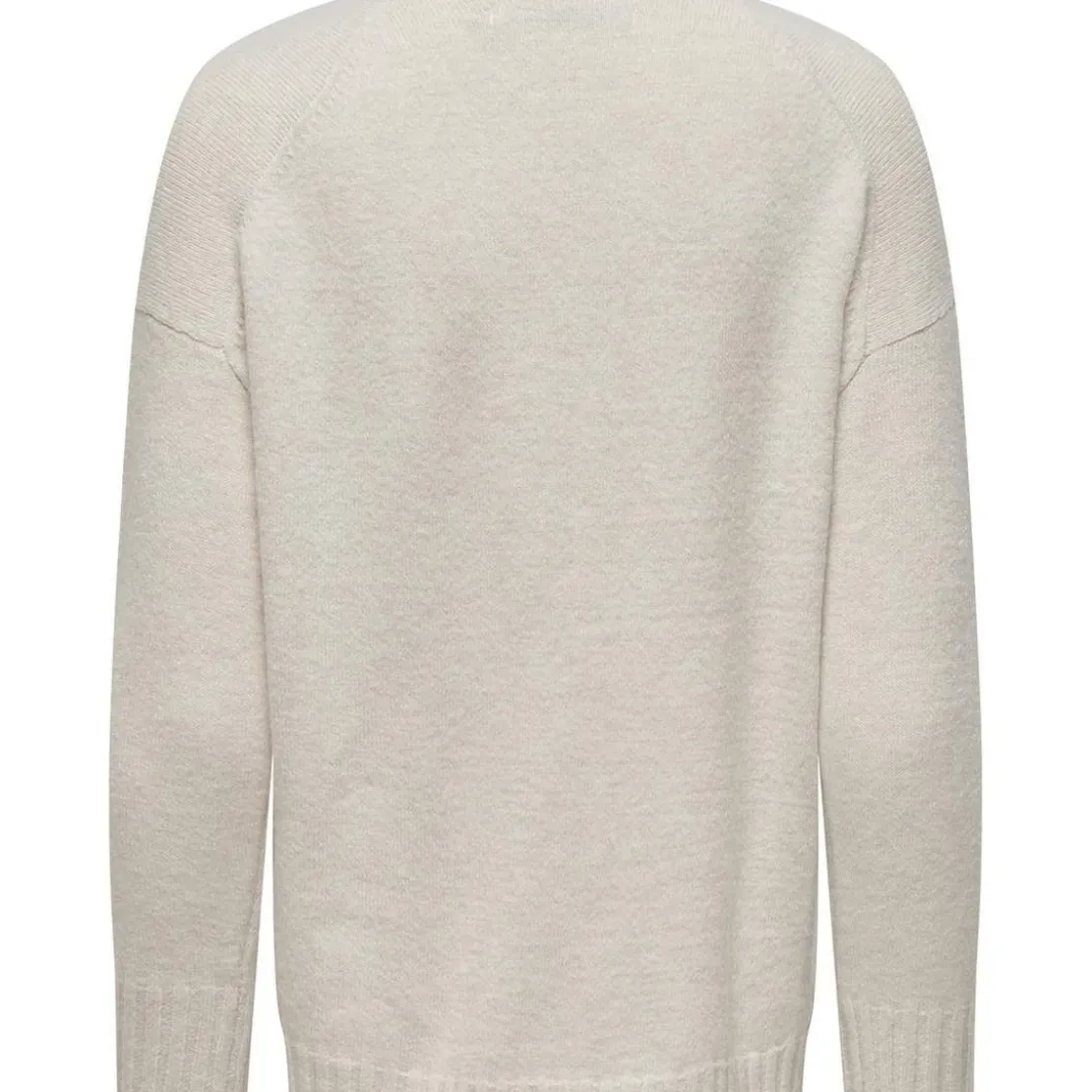OnlyPull col roulé manches longues Gabriel gris clair Tess