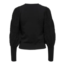 OnlyPull en maille asymétrique asymétrique noir Adele