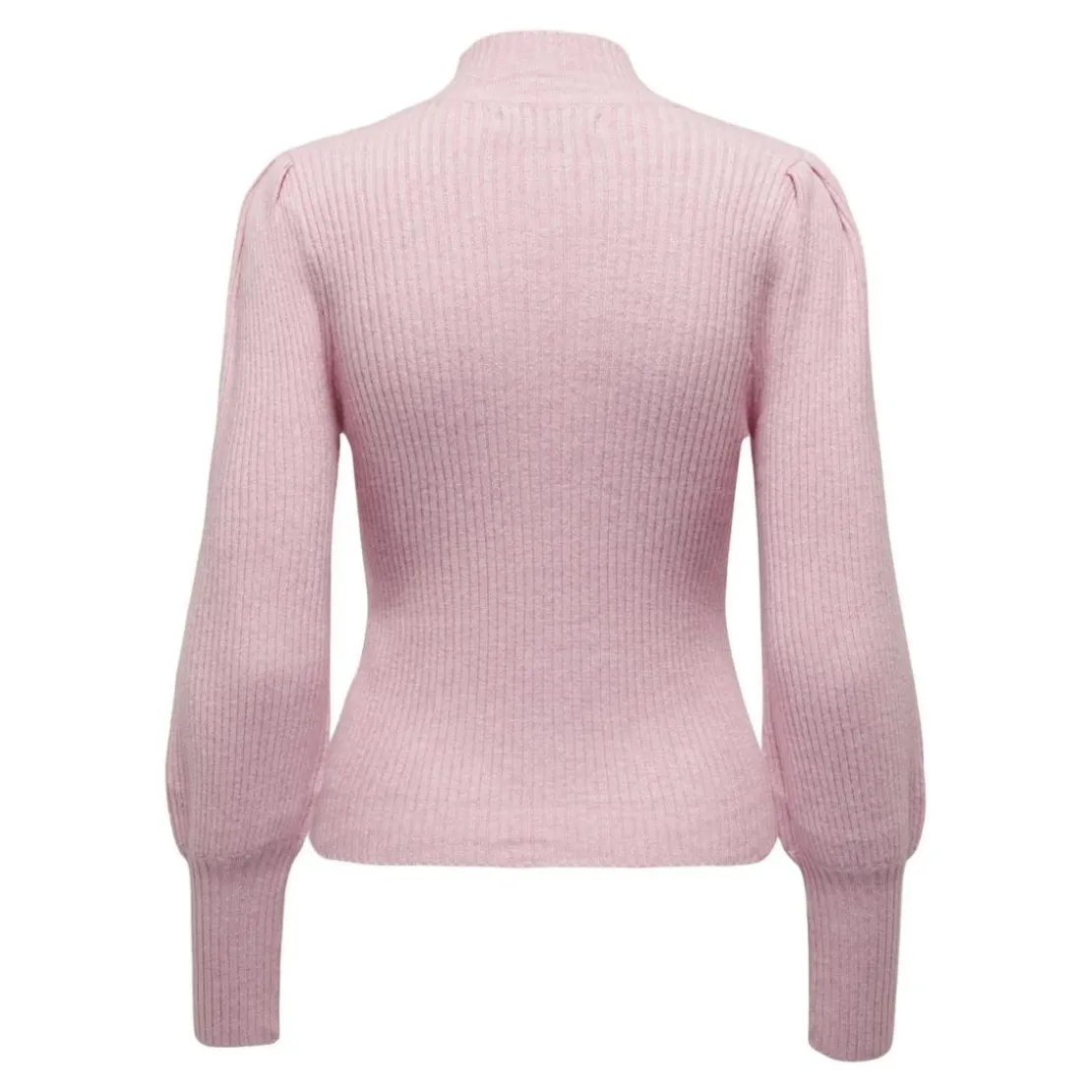 OnlyPull en maille col haut col haut rose Lila