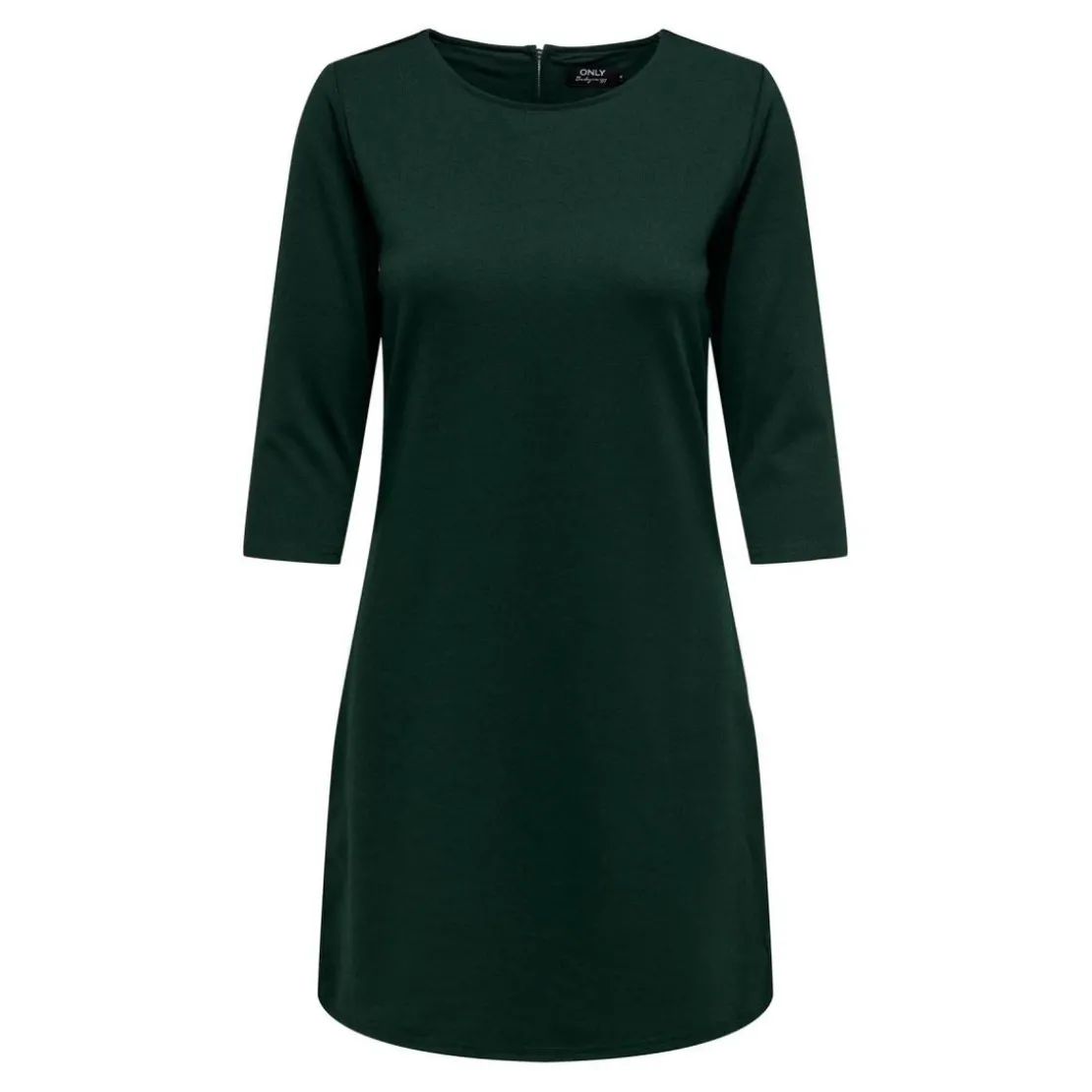 OnlyRobe courte Col rond Manches 3/4 Au-dessus du genou vert