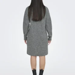 OnlyRobe courte col zippé Tokyo gris Eve