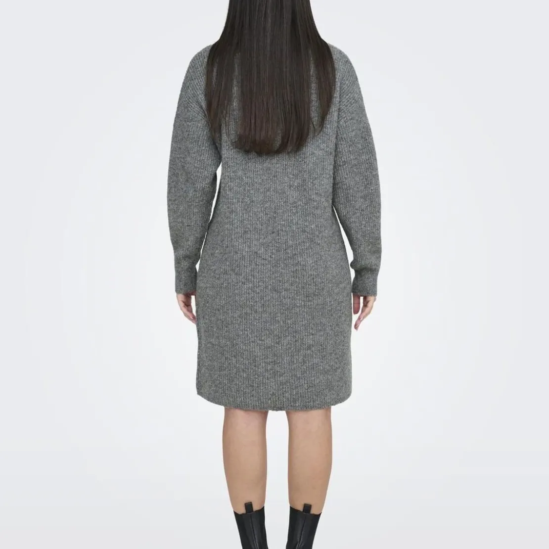 OnlyRobe courte col zippé Tokyo gris Eve