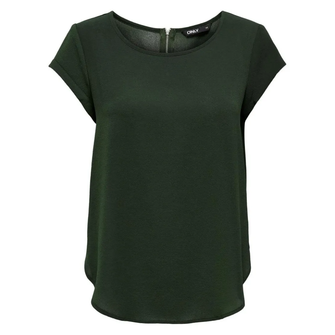 OnlyTop Col rond Manches courtes vert Aria