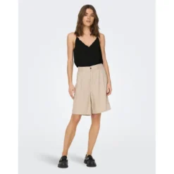 OnlyTop Col rond Sans manches noir Yara