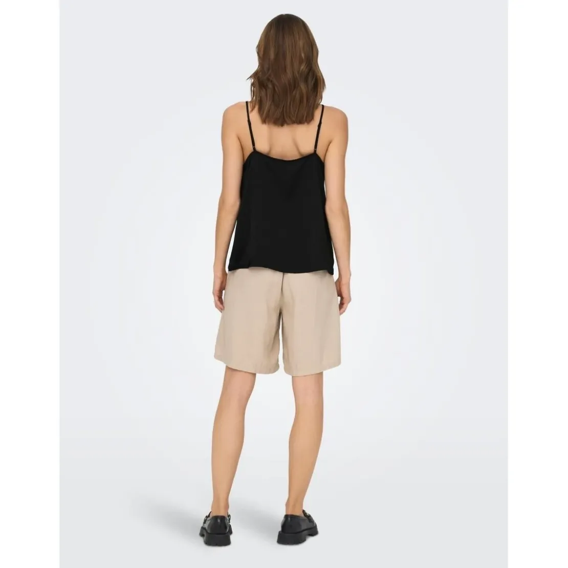 OnlyTop Col rond Sans manches noir Yara