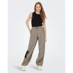 OnlyTop Col rond Sans manches noir en viscose