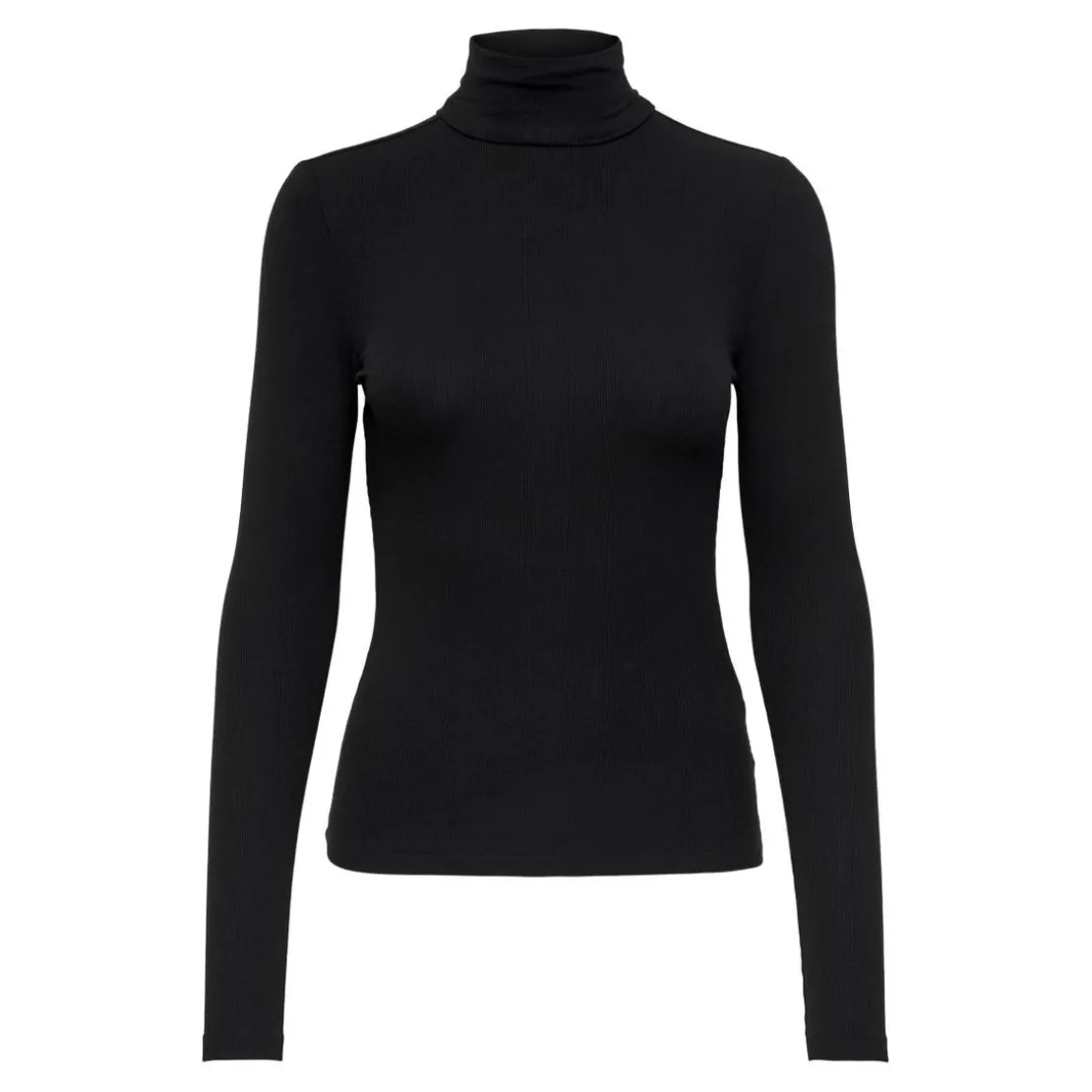 OnlyTop Col roulé Manches longues noir Leah