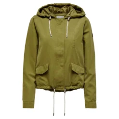 OnlyVeste Capuche Manches longues vert Dina