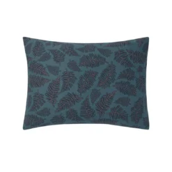 OriginTaie d'oreiller imprimée en bambou Iris