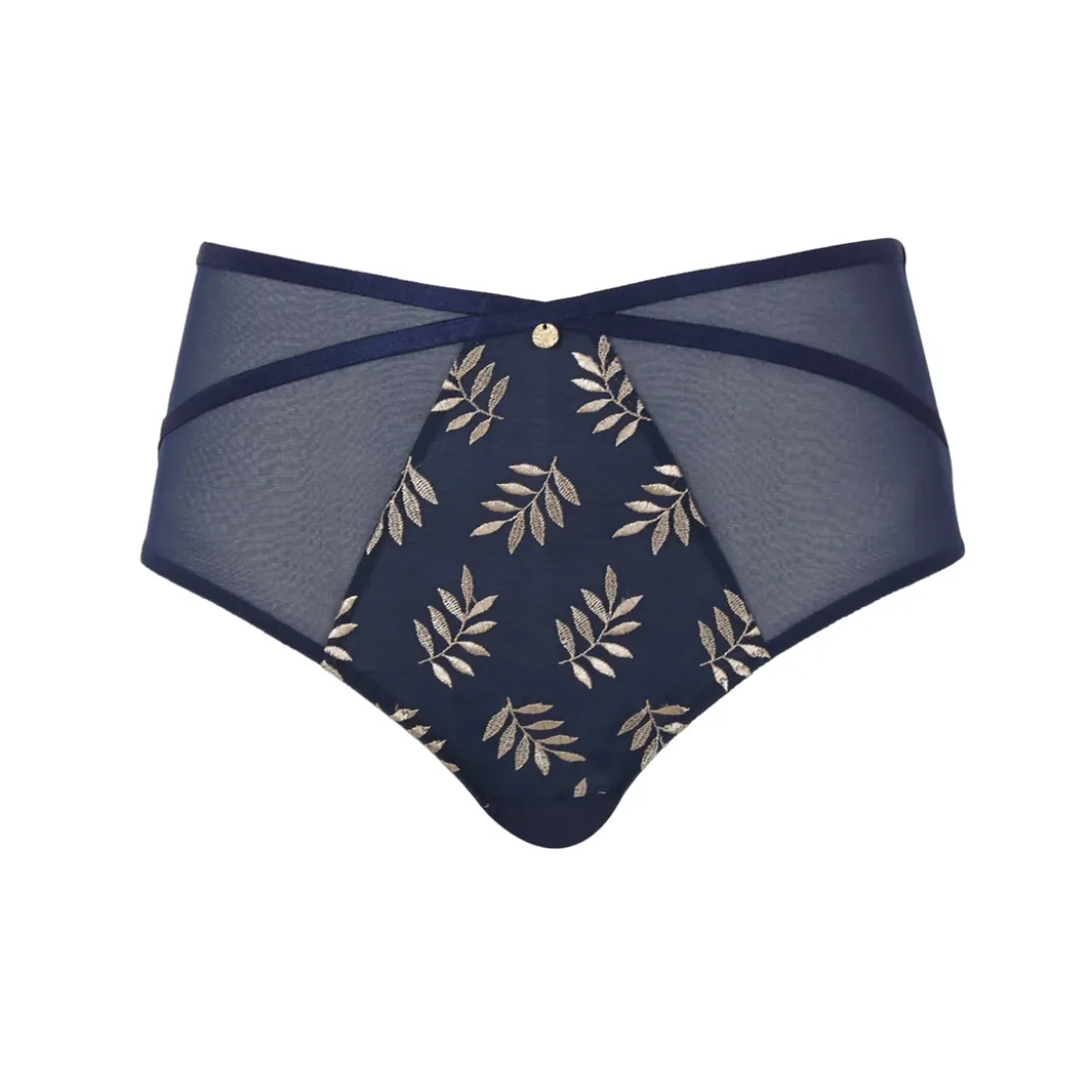 PanacheCulotte échancrée - Bleu et Champagne- Tango