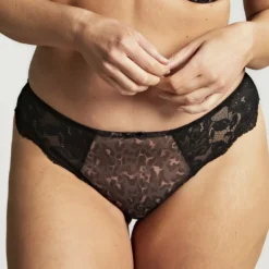 PanacheCulotte en dentelle - Noire- Nina