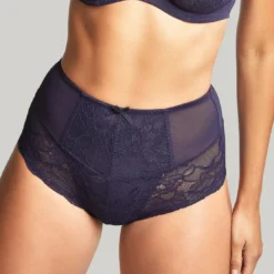 PanacheCulotte Haute bleu indigo- Imogen