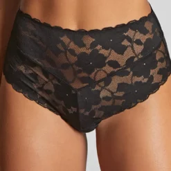 PanacheCulotte taille haute Amour black- Amour