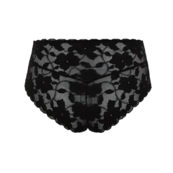 PanacheCulotte taille haute Amour black- Amour