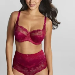 PanacheCulotte taille haute rouge- Clara