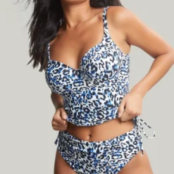 Panache maillotsCulotte de bain Bleue- Serengeti Midi Ga