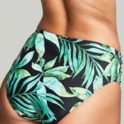 Panache maillotsCulotte de bain taille haute multicolore- Bali Midi Gather