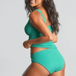 Panache maillotsCulotte de bain froncéegreen- Gingham