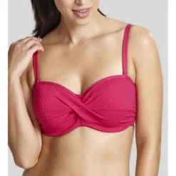 Panache maillotsHaut de maillot de bain bandeau armatures - Rose- Echo