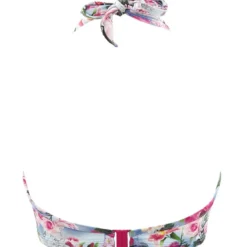 Panache maillotsHaut de maillot de bain tour de cou blue floral
