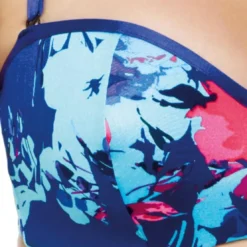 Panache maillotsHaut de maillot de bain bandeau à armatures - Motif fleurs- Tallulah