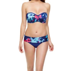 Panache maillotsHaut de maillot de bain bandeau à armatures - Motif fleurs- Tallulah
