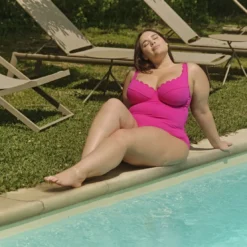 Panache maillotsMaillot de bain Plongeant une pièce - Magenta - Spirit