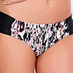 Panache maillotsSlip de bain froncée animal print