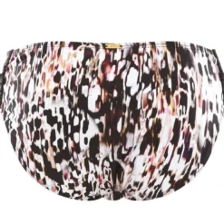 Panache maillotsSlip de bain froncée animal print