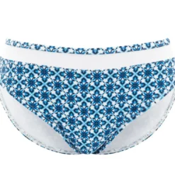 Panache maillotsSlip de bain classique Panache mosaic print bleu- Rocha
