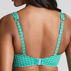 Panache maillotsSoutien-gorge Bikini Emboîtant Vert- Gingham