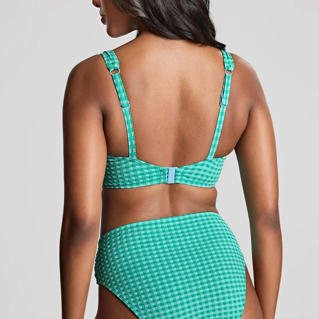 Panache maillotsSoutien-gorge Bikini Emboîtant Vert- Gingham
