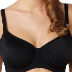 Panache maillotsSoutien-Gorge Balconnet Noir- Anya