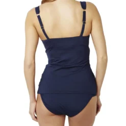 Panache maillotsTankini Balconnet à Coques Bleu- Annalise