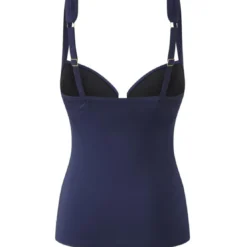 Panache maillotsTankini Balconnet à Coques Bleu- Annalise