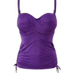 Panache maillotsTankini Bandeau Violet- Marina