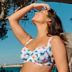 Panache maillotsTop Bikini Emboîtant Flutter multicolore- Flutter