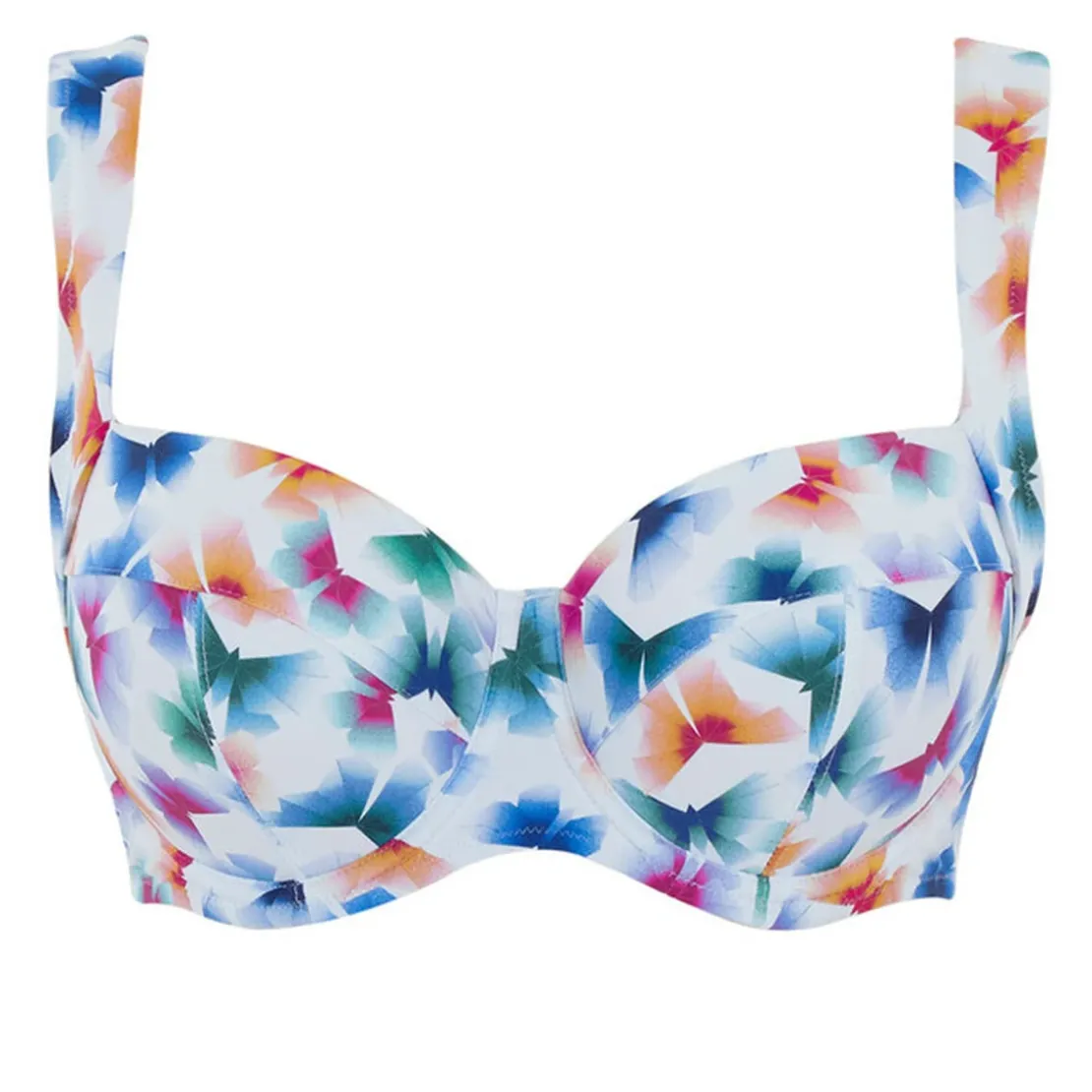 Panache maillotsTop Bikini Emboîtant Flutter multicolore- Flutter